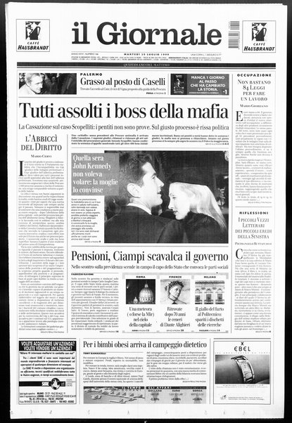 Il giornale : quotidiano del mattino